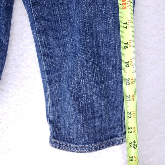 Laura Petites Button Up Blue Jean Jacket Womens size 12 Denim Casual Coat - Picture 4 of 8